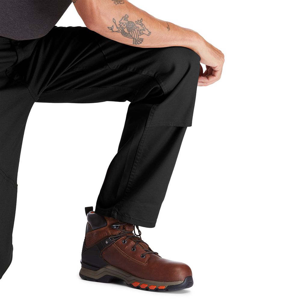 Calça Masculino - Timberland Pro® 8 Series Utility With Knee Overlay - QTPVE6721 - Pretas